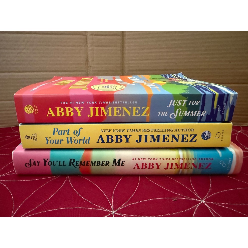 AbbyJimenez BookBundle Just ForThe Summer Say You Remember Me Part of Your World